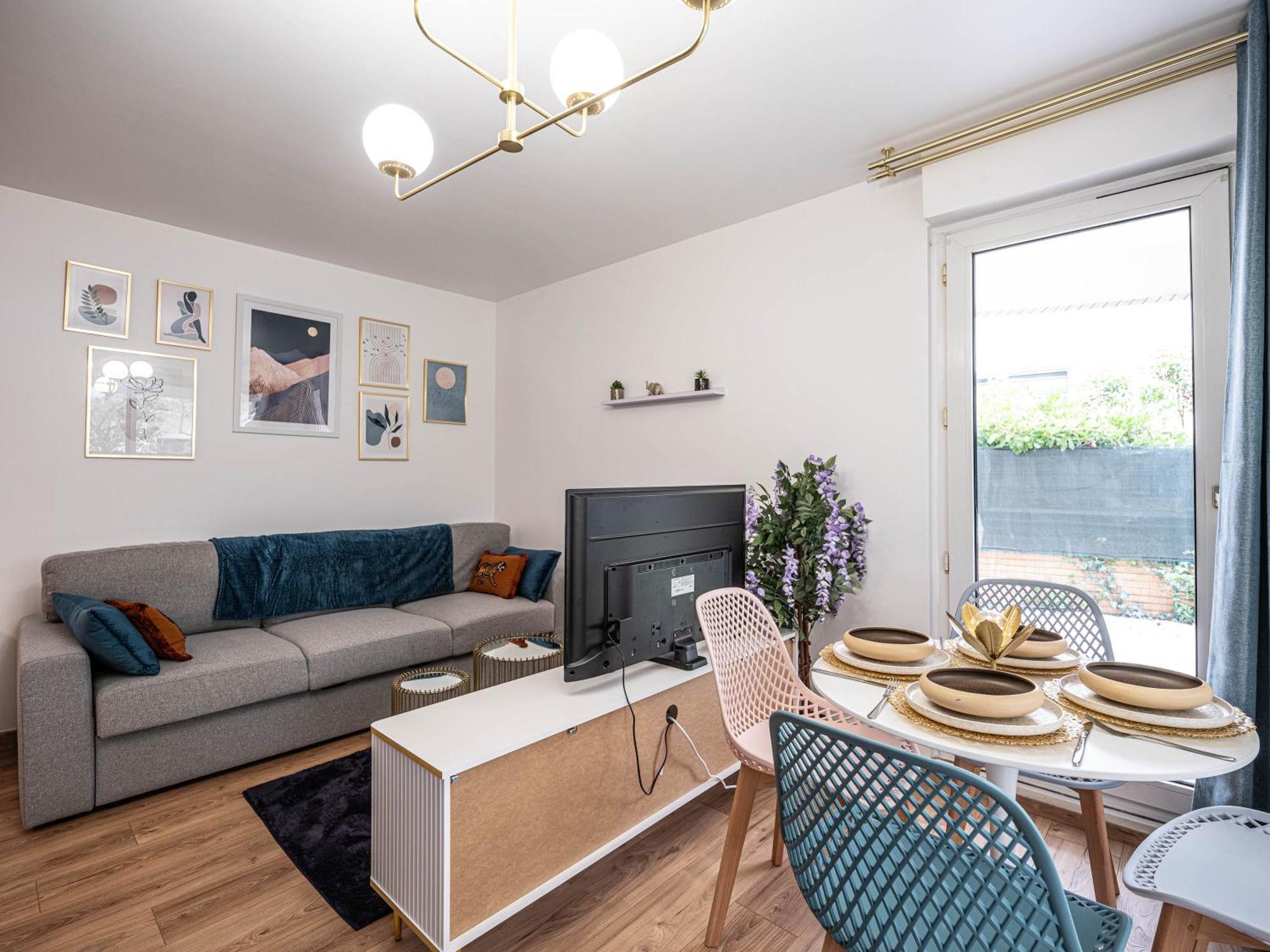 Appartement Cocooning En Centre-Ville - Residence Le Colisee Ermont Ngoại thất bức ảnh